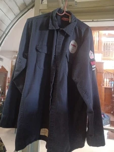 Bulwark FR Herren Arbeitshemd mit Knopfleiste XL-Reg schwarz - Bild 1 von 5