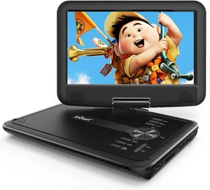 ieGeek 9.5" Tragbarer DVD-Player ieGeek mit 11,5" DVD-Spieler Fernseher, 2000MaH - Bild 1 von 7