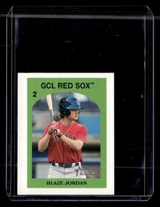 2021 Topps Heritage #72TVS-2 Blaze Jordan Mini - Bild 1 von 2