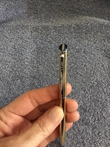 Vtg Quill ROADWAY EXPRESS Collectible Mechanical Pencil Ad Promo Gold Tone Nice - Picture 1 of 8