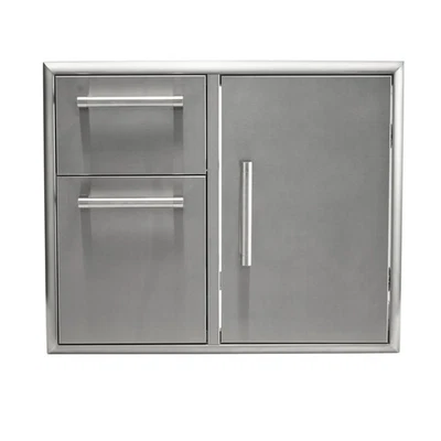 Combo de puerta de acceso y doble cajón Coyote 31 pulgadas Foto 1 de 3