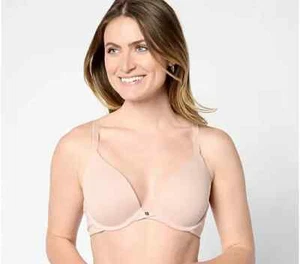 Sujetador convertible Breezies algodón elástico con aros-beige sol-36DD-NUEVO-A633130 - Imagen 1 de 2