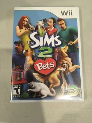 The Sims 2: Pets (Nintendo Wii, 2007) With Instructions - Image 1 of 4