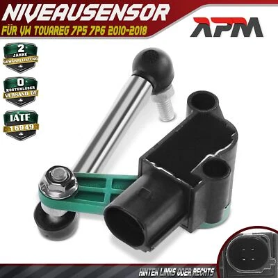 Sensore altezza regolazione livello posteriore sinistro o destro per Vw Touareg 7P5 7P6 - Immagine 1 di 4