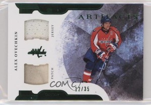 2011 Artifacts Horizontal Variation Emerald Jersey/Patch /35 Alex Ovechkin Patch