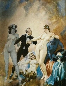 1977 1st NORMAN LINDSAY BRETT WHITELEY, EROTICA w 63 PLATES FREE EXPRESS W/WIDE - Picture 1 of 12