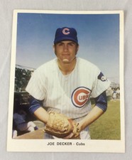 1971 Joe Decker, Chicago Cubs Jewel Food Color Photo