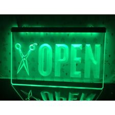 Barber Shop Open Hairstyle ฺBeauty Parlor Led Neon Light Sign 3D Decor Wall