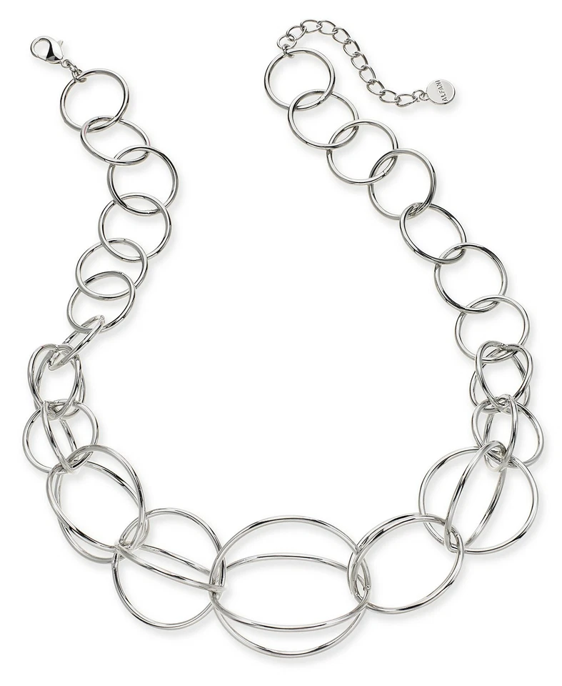 Collar con cuello orbital tono plata Alfani, accesorios para mujer - precio de venta sugerido por el fabricante 59,50 USD Foto 1 de 1
