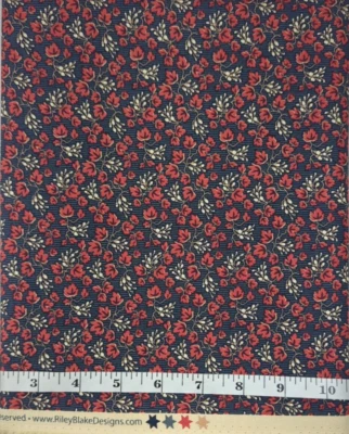 Seeds Of Glory Stacy West Riley Blake #C10362 32" Remnant Cotton Fabric - Image 1 of 3