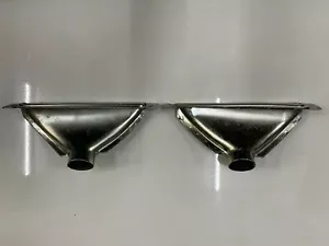 MGB GT & Roadster Air Demister Vents HZA546 HZA547 1962-72 MGC LH & RH Pair NOS - Picture 1 of 12