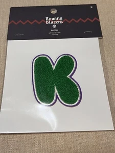 Rowing Blazers x Target Letter Patch “K" - Brand New - Limited Edition - Picture 1 of 2