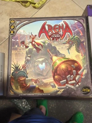 Arena for the Gods Board Game Strategic Battle IELLO & Chuck Norris Promo - Image 1 of 3