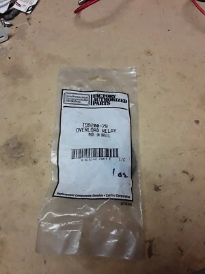 Relé de sobrecarga T99200-79 Carrier Corp. Novo na bolsa - Imagem 1 de 2