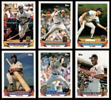 1993 TOPPS Florida Marlins Inaugural All Cards #1-210 Complete Your Set YOU PICK