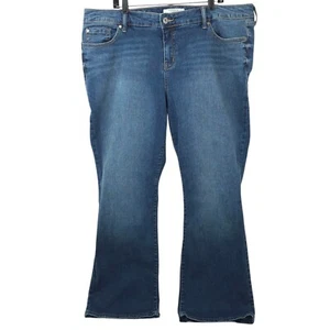 Torrid Relaxed Boot Jeans Womens Size 24R Medium Wash High Rise Stretch Denim - Picture 1 of 14