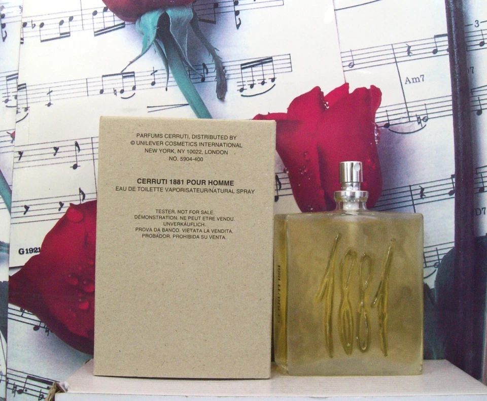 Cerruti 1881 para hombre EDT spray 3,4 FL. OZ. NTWB. Vintage. Código D143 Foto 1 de 1