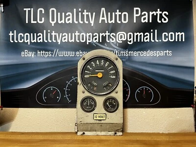 Cuadro de instrumentos Jeep Willys Fleetvan Fleet Van años 50 96 k millas *LEER* Foto 1 de 4