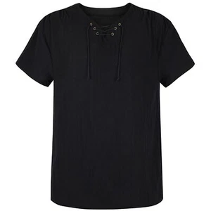 Medieval Shirt Men Renaissance Faire Costume Men Renaissance Shirt Medieval C... - Picture 1 of 7