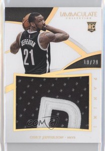 2014-15 Panini Immaculate Jerseys Prime /20 Cory Jefferson #RJ-CO Rookie RC