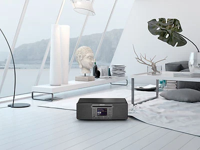 NOVO Sangean DDR-66BT Rádio Internet/CD/SD/USB/DAB+/FM RDS/AUX/Bluetooth/UNDOK - Imagem 1 de 4