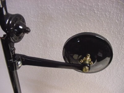 T 型福特后视镜 1913 - 1927 (光泽黑色) — 第 1/4 张图片