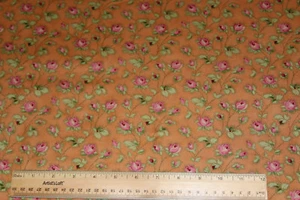 ROBYN PANDOLPH * NIÑA CANELA * PEQUEÑA TELA DE ALGODÓN FLORAL ~ POR YARDA - Imagen 1 de 2