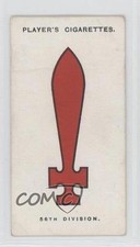 1924 Player's Army Corps & Divisional Signs 1914-18 Series 1 Tobacco #17 gc7