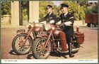 Londyńska policja motocyklowa, "Speed Cops". Dobra kolorowa pocztówka fotograficzna p/używana 1958.