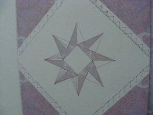 NOP Erica Borduren op Papier Series Patchwork 2 Paper Embroidery 5 Cards Kit - Picture 1 of 9