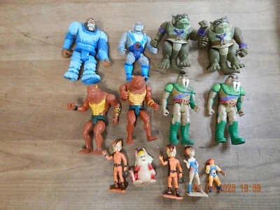 Винтажный Thundercats LJN лот из 13 фигурок 1980-х игрушки - Изображение 1 из 4