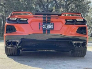 C8 Z51 5VM 85001066 GM Exposed Carbon Fiber Z51 Wing 2020- 2022 C8 Stingray LT2 - Picture 1 of 12