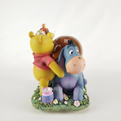Disney Winnie the Pooh Music Box and Bubble Globe Wonderland Eeyore Tiger Piglet - Image 1 of 4