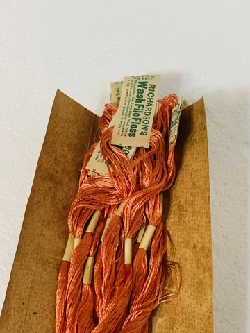 Antique FILO FLOSS Silk Embroidery Floss Shade 983 Richardson’s~ONE SINGLE SKEIN Cover