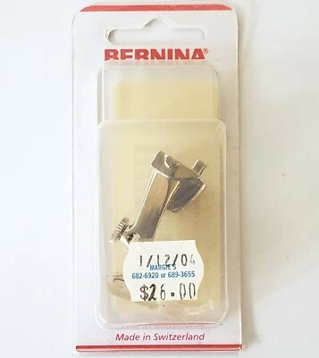 Genuine BERNINA 9mm Clear REVERSE Sewing Machine FOOT w/ Sensor #34C in Pkg. - Image 1 of 4