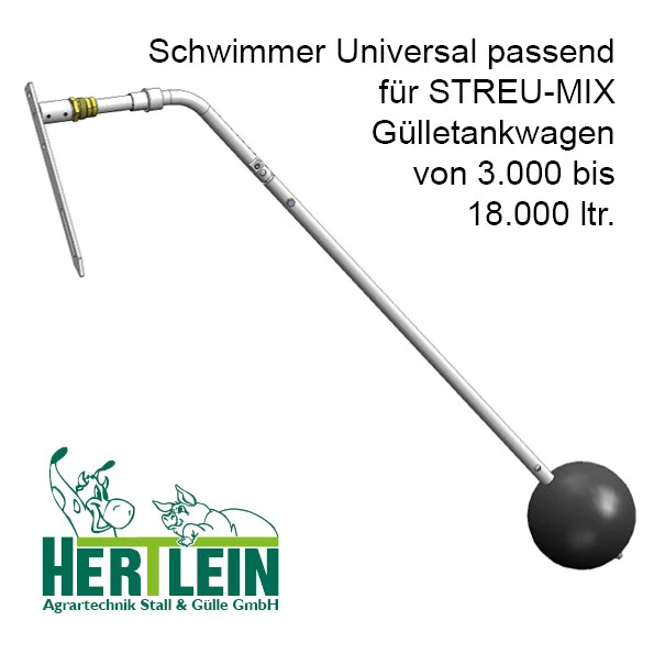 Streumix Füllstandsanzeiger, Schwimmer komplett Universal Ersatzteil - Bild 1 von 1