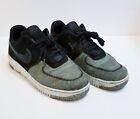 Nike Womens Size 8 Air Force 1 Crater Af1 Black Photon Dust - Cz1524-002