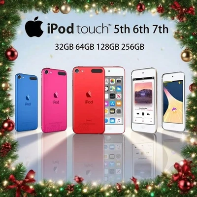 New Apple iPod Touch 5th 6th 7th Generation 32GB 64GB 128GB 256GB Xmas Gift - Image 1 of 4