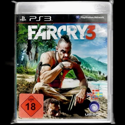 Far Cry 3 😹 (Sony PS3 Spiel, 2012) 🇺🇸🇬🇧🇩🇰🇫🇮🇳🇴🇮🇸❤️ - Bild 1 von 2