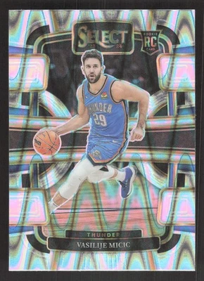 2023-24 Panini Select #92 Vasilije Micic Tectonic Prizms - Image 1 of 2