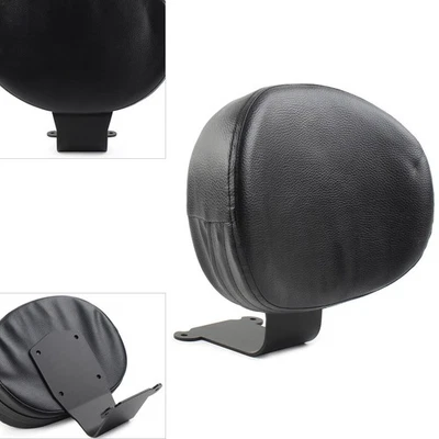Black Driver's Backrest/Backrest Pad For Honda Shadow Aero VT750 1997-2003 02 01 - Imagem 1 de 4