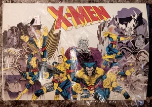 25 cartoline oversize VINTAGE 1992 Marvel Comics X-MEN Classico - aperte - Foto 1 di 5
