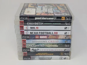 Lot of 10 Sony Playstation 3 (PS3) Games - Various Condition - Picture 1 of 1