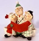 Vintage 1959 Holt Howard Christmas Carolers NOEL Candle Holder MCM Japan 