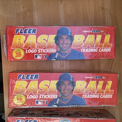 Juego completo de béisbol Fleer 1989 sellado de fábrica Foto 1 de 4