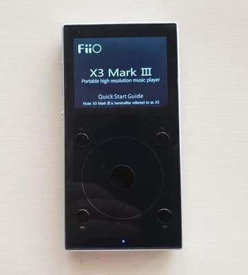 FiiO X3 Mark III Digital High Resolution Portable Music Player DAP FIO-X3MK3-B - Image 1 of 4