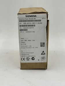 SIEMENS Sinamics Power Module 340 6SL3210-1SE11-3UA0 - Picture 1 of 3