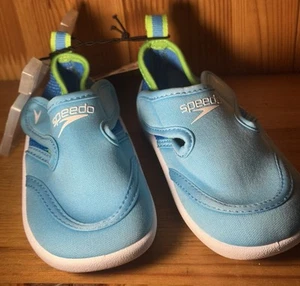 Speedo Kids - Toddler Boys Hybrid Water Shoes - Beach Pool - Size S 5-6 Mesh NEW - Picture 1 of 9