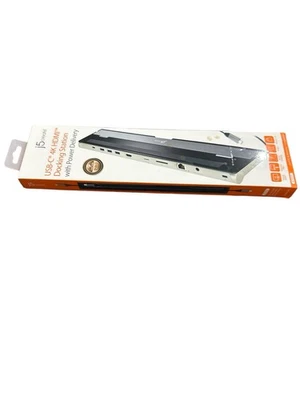 J5Create JCD533 USB-C 4K HDMI Docking Station Power Delivery for Mac PC iPad Pro - Image 1 of 4