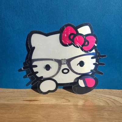Hello Kitty Sanrio 3D Anime Lenticular Peeker Sticker Car Decal - Image 1 of 2